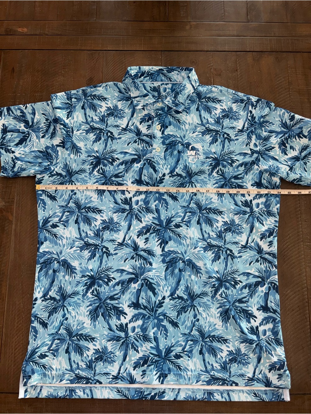 Johnnie-O Palm-Print Polo from WM Open